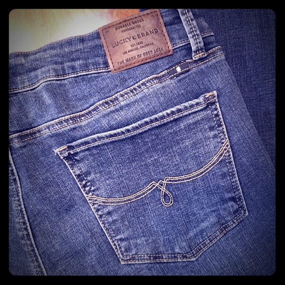Lucky Brand Denim - Lucky Brand Lolita Boot 12/31 Dark Wash Blue Jeans